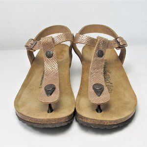 New Birkenstock Papillio Brown Sandals Women's 7N